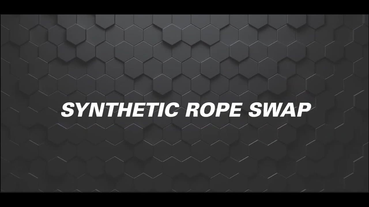 How to Swap Wire Rope for Synthetic Rope | How-To Series